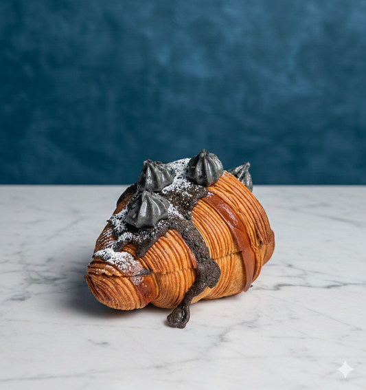 Black Sesame Croissant